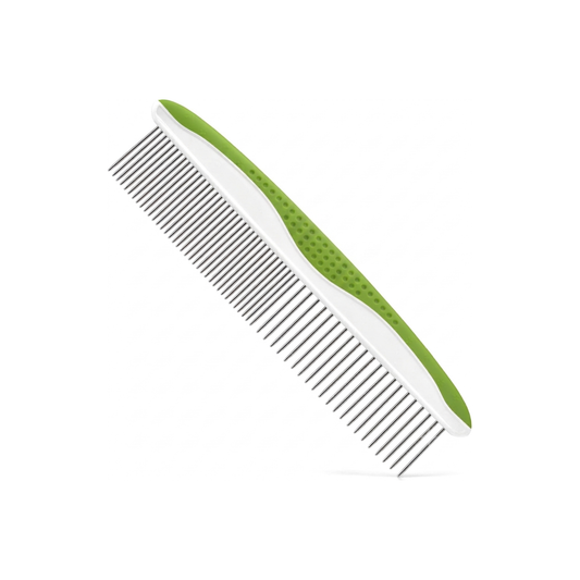 Stainless Steel Grooming Comb for Dogs & Cats (Includes E-Book)