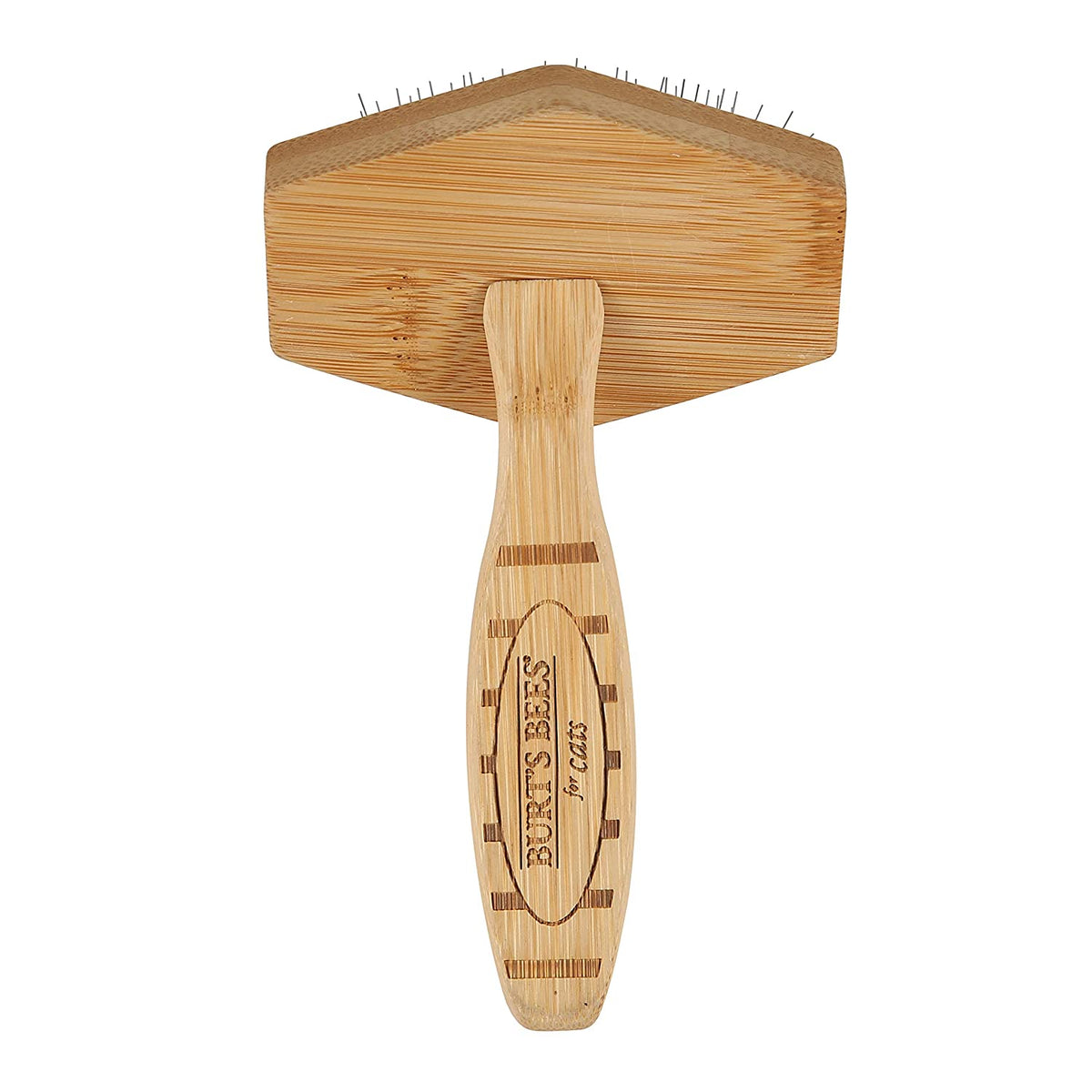 Slicker Brush | Removes Loose Cat Fur, Prevents Matting | Ideal for Daily Grooming, Smooth Coat | Removes Loose Fur, Prevents Matting, Ideal for Daily Grooming, Smooth Coat, Gentle Bristle Design Daily